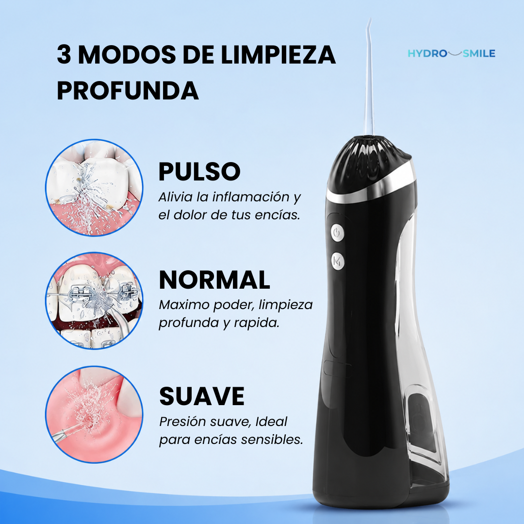 HYDROSMILE - IRRIGADOR ORAL INALAMBRICO