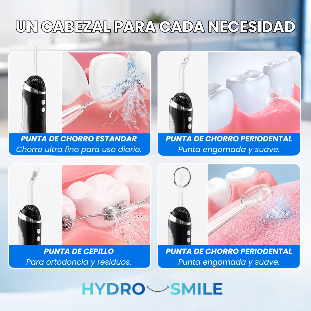 HYDROSMILE - IRRIGADOR ORAL INALAMBRICO